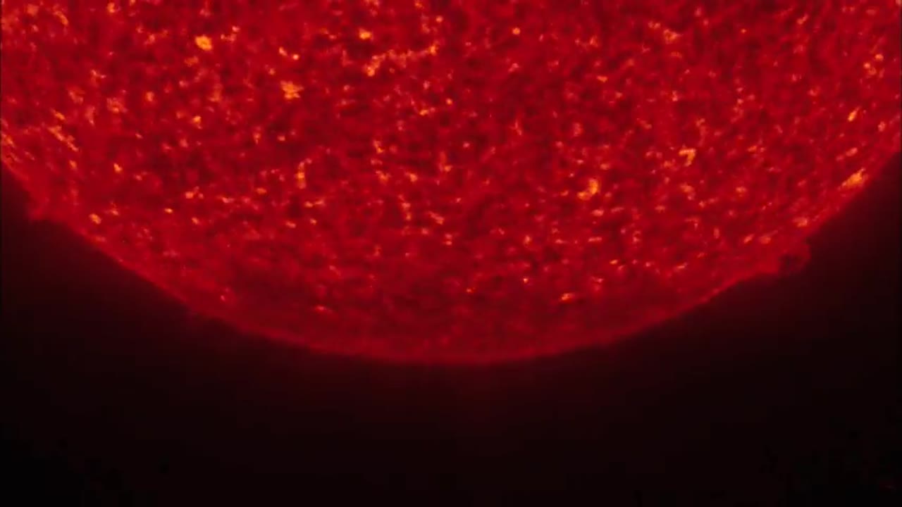 First 3-D Stereo from STEREO: 304 Ångstroms (South Pole View)