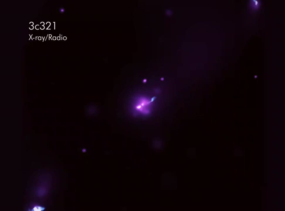 Multiwavelength Images of 3C321