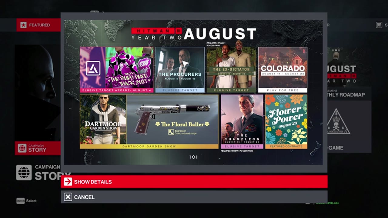 [2022-08-14] HITMAN 3 (PC): Elusive Target - The Procurers