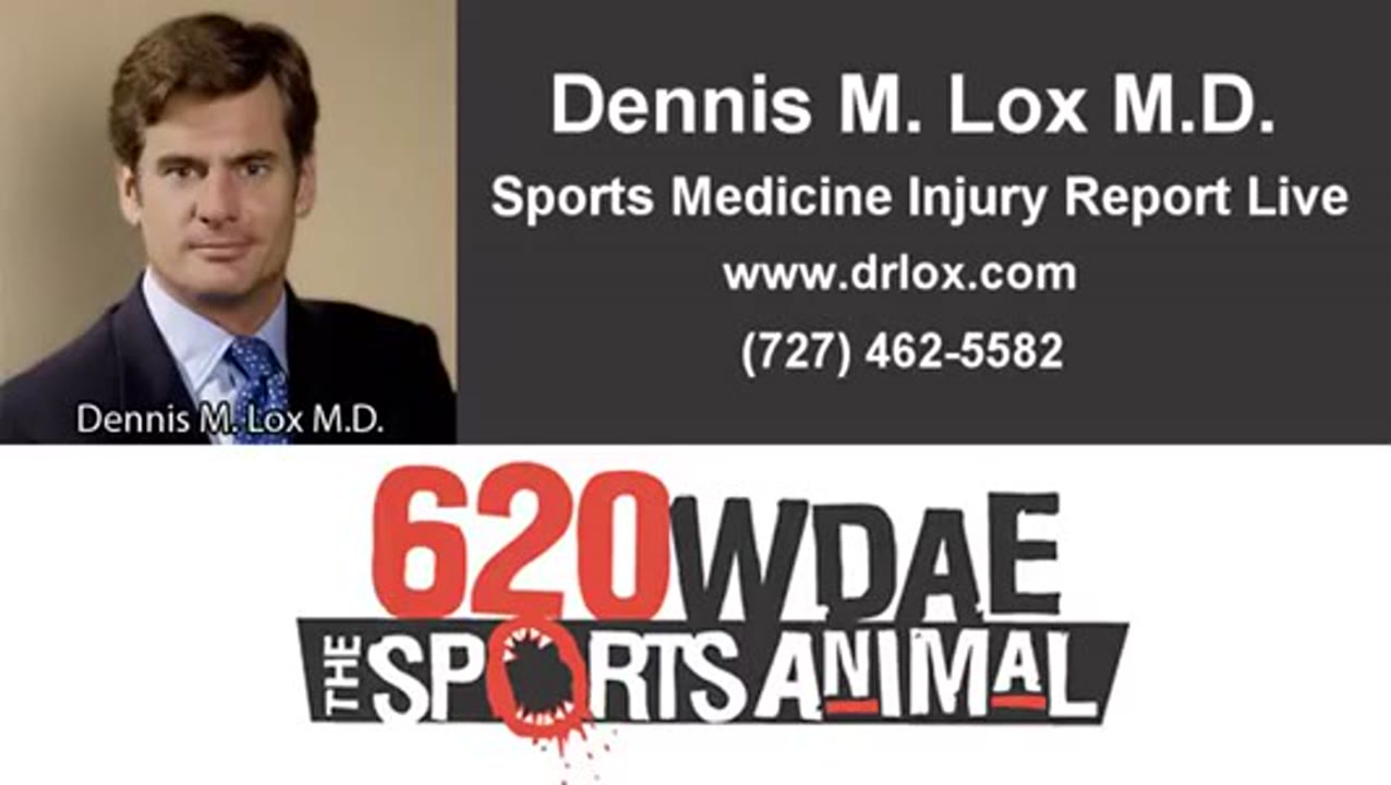 620 WDAE Sports Injury Report With Dr. Lox John Wall