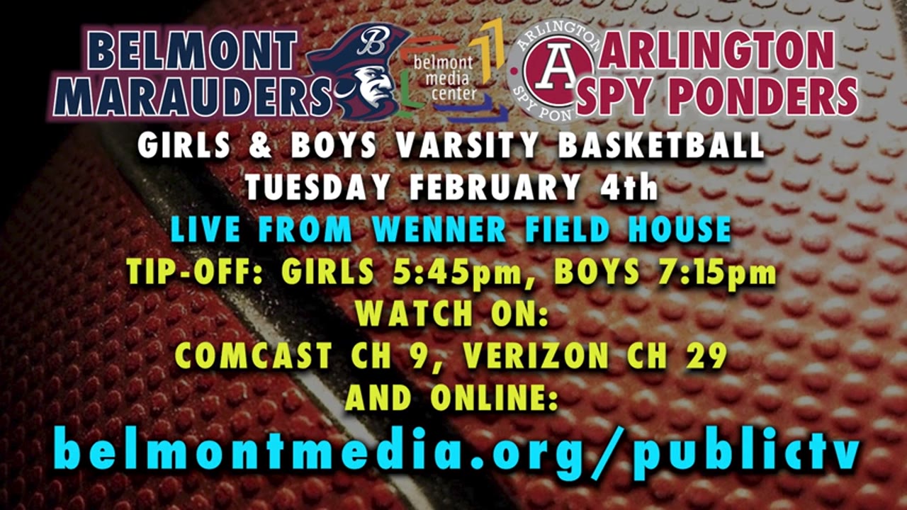 Belmont HS Girls Varsity Basketball: Marauders vs Arlington Spy Ponders 02/04/25