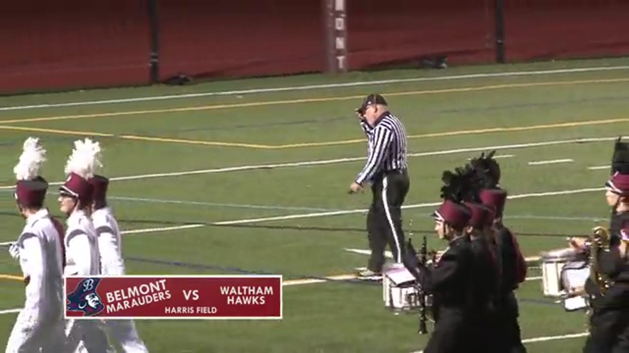 BHS Sports TV Presents: Varsity Boys Football - Marauders vs Waltham Hawks 11/4/16