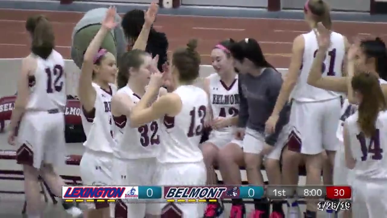 BHS Varsity Girls Basketball: Marauders vs Lexington 01/25/19