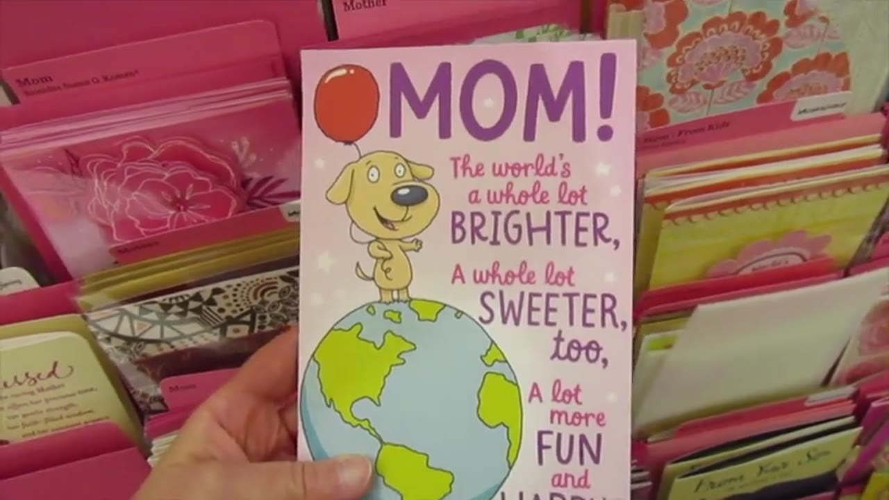 The Most Over The Top Mother's Day Card At Giant
