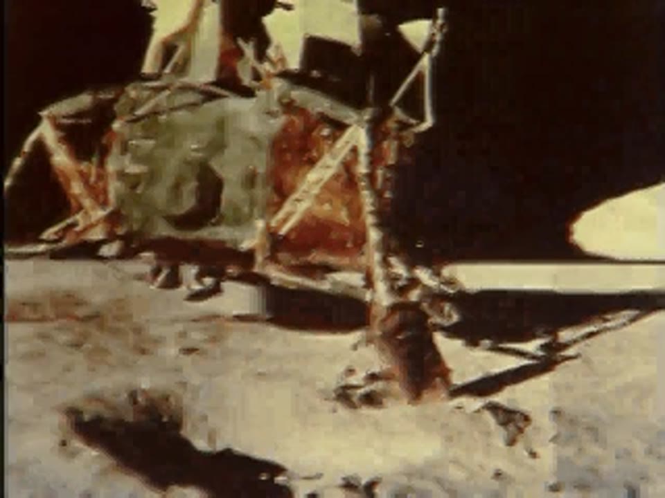 APOLLO 14: Lift off from lunar surface