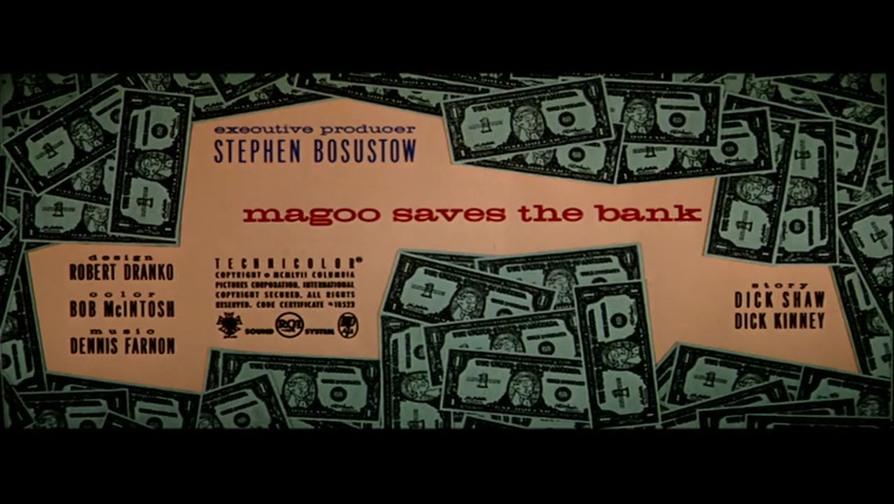 Magoo Saves the Bank (1957)