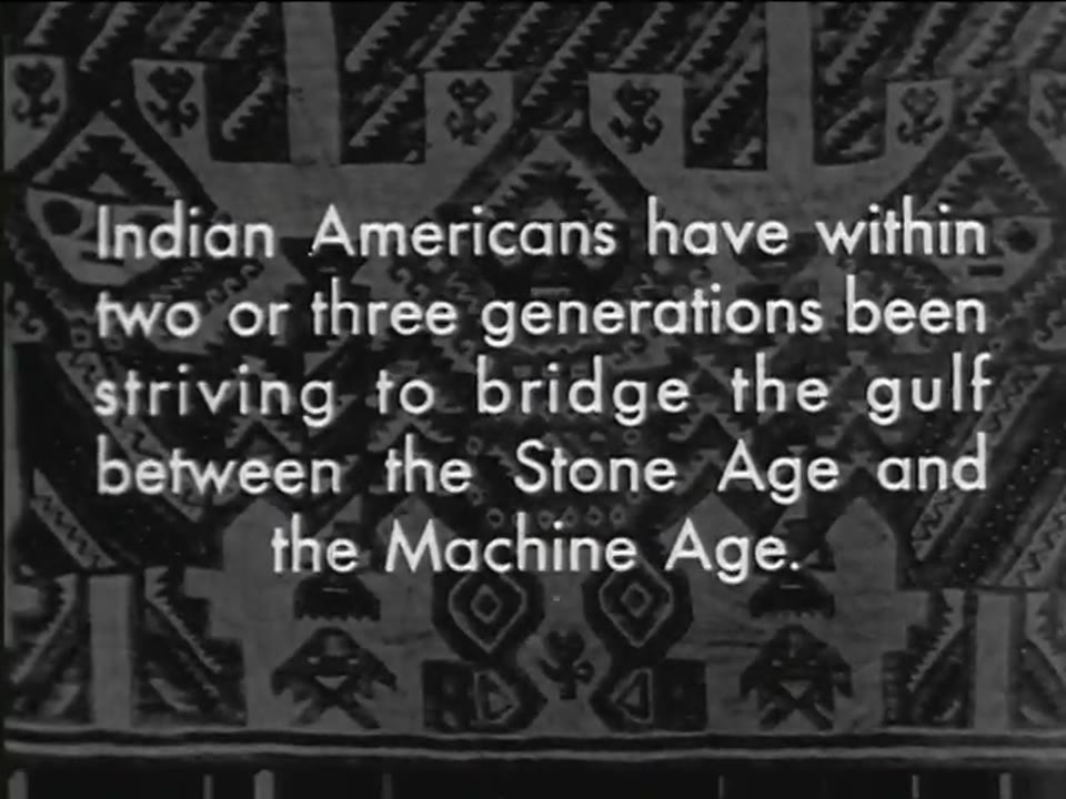 American Indian: How He Earns a Living, The