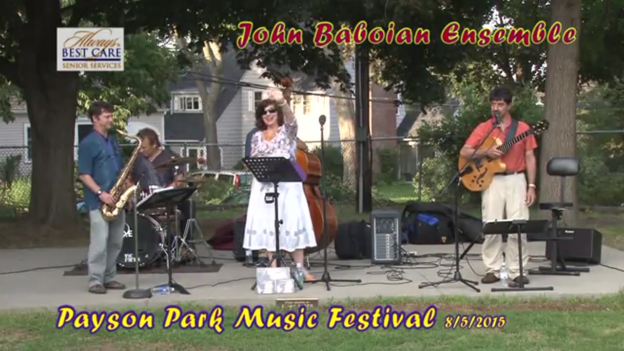 Payson Park Music Festival: John Baboian Ensemble 8/5/15