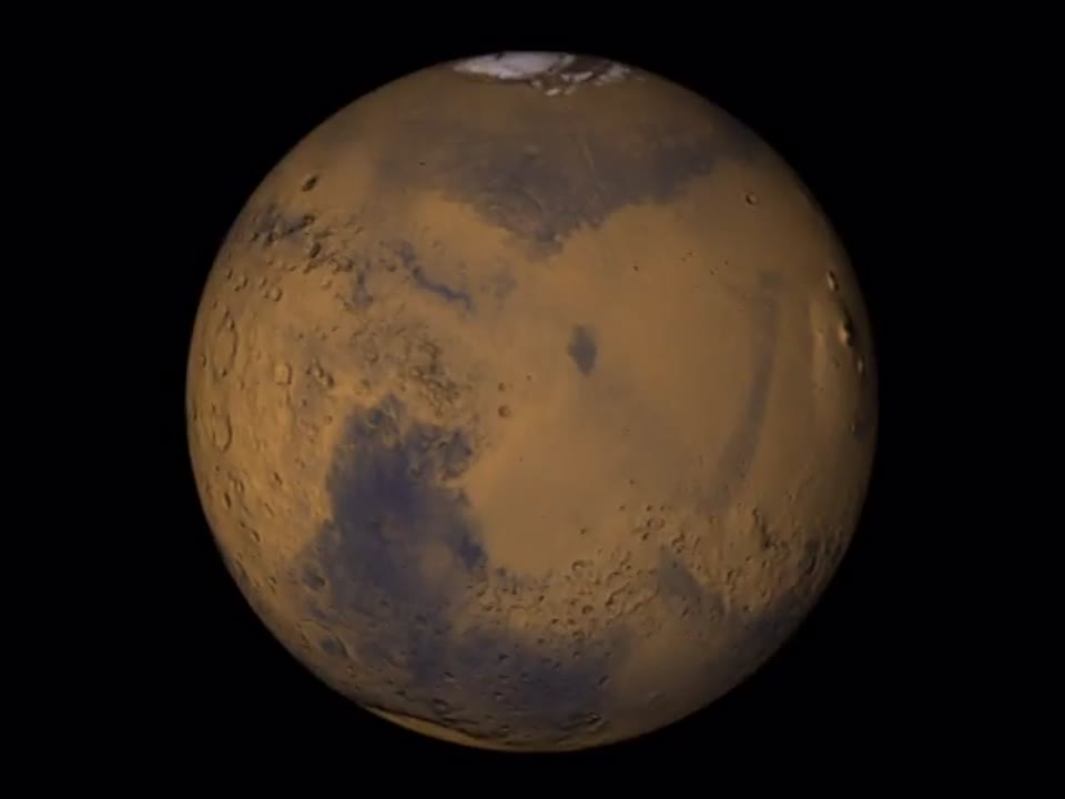 Mars Odyssey: Mars' Northern Hemisphere