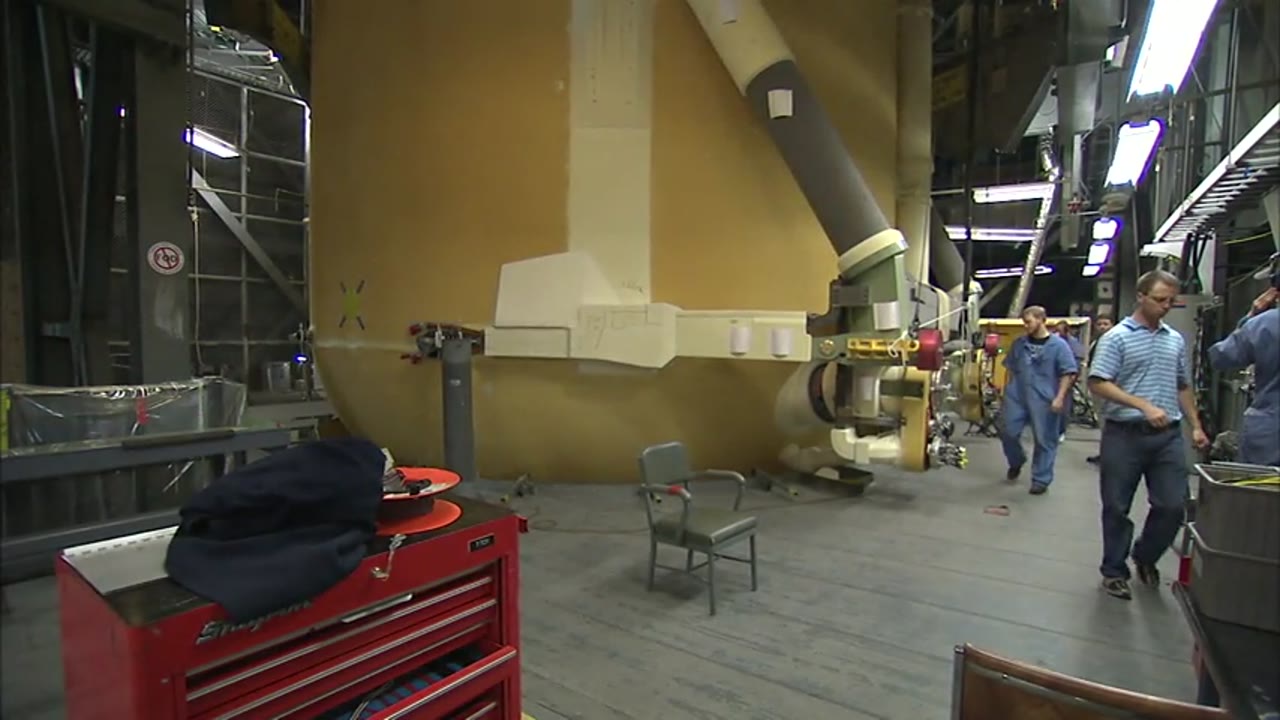 STS-127 Endeavour External Tank Mated to Solid Rocket Boosters
