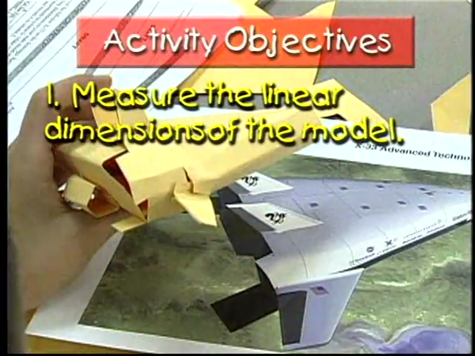 NASA Connect - XPG - X-33 Model Activity
