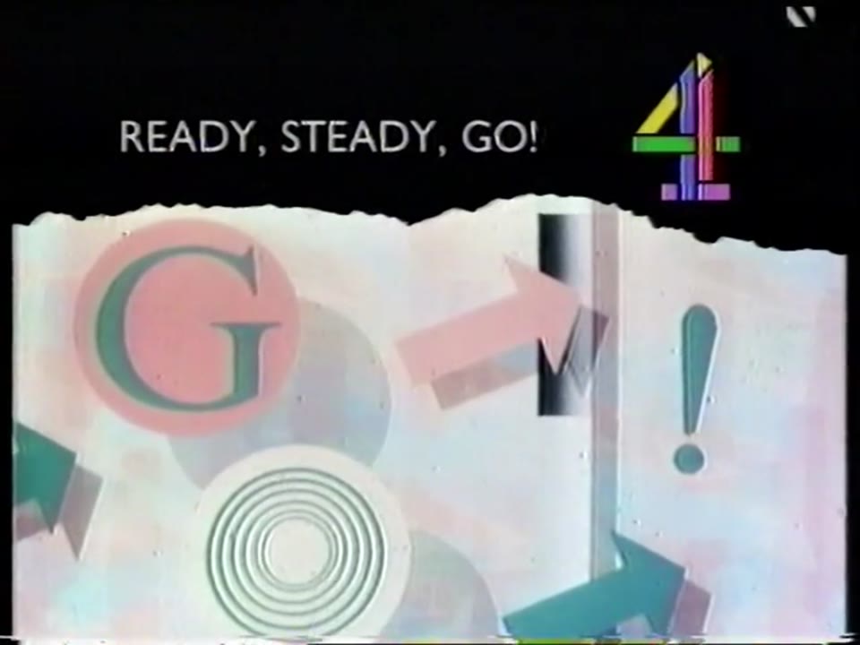 ' Ready Steady Go! August 1986 Channel 4 Repeat TV Indent (Ripped From An Old VHS Tape I Own)
