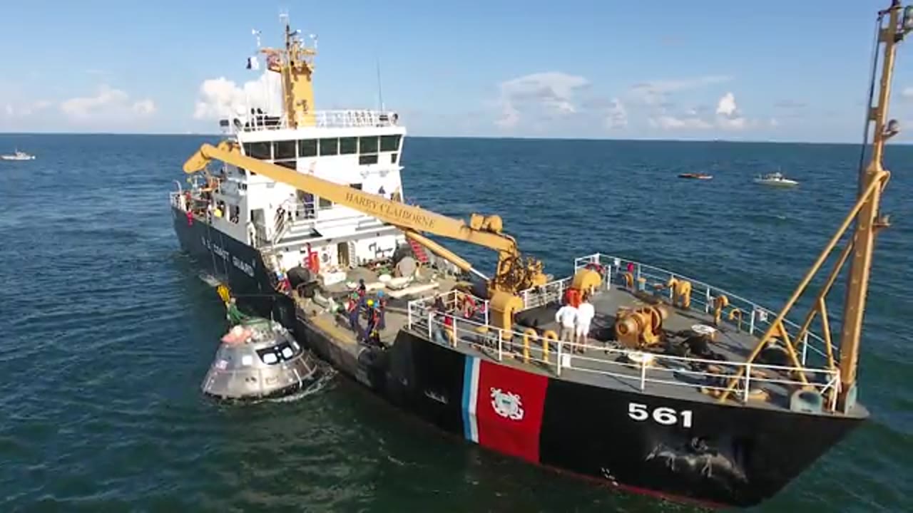 NASA Television Video File - Orion Gulf Of MexicoTest