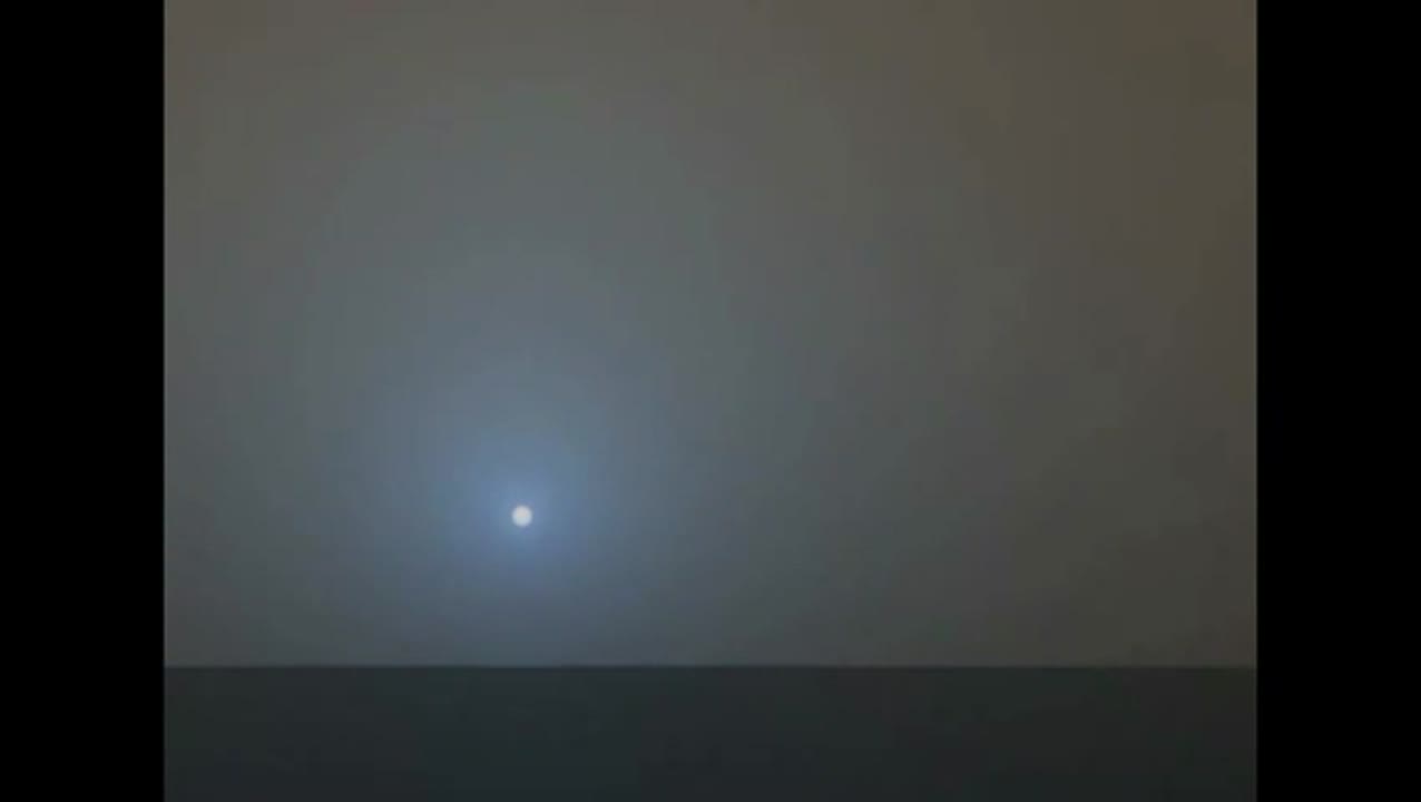 Martian Holiday- "I'm Dreaming of a Blue Sunset"