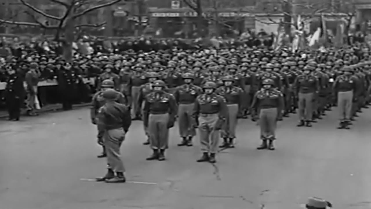 Newsreel: 82nd Airborne Victory Parade 5th Ave., NYC, 1/12/1946