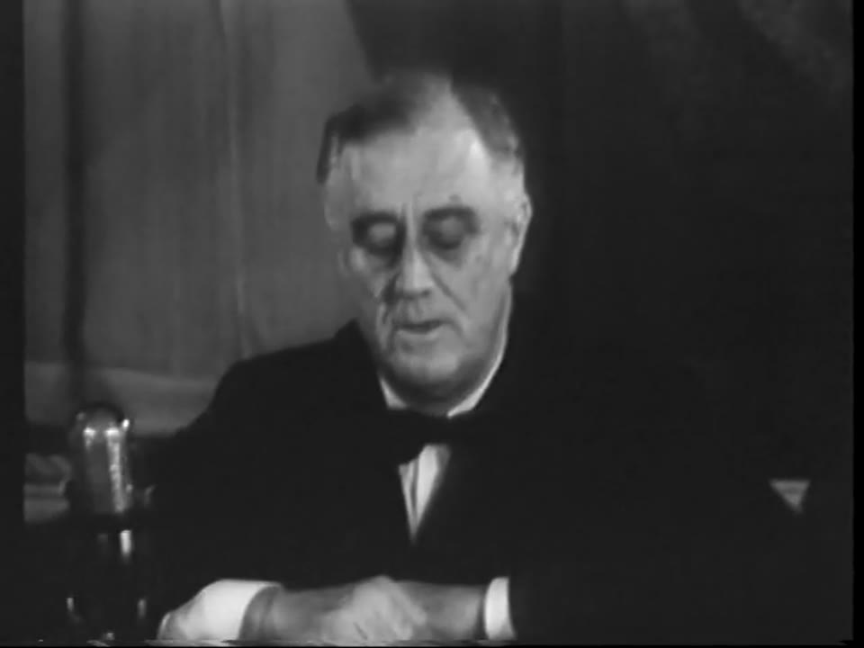 Roosevelt Warns Of Danger To U.S. If Nazis Win War, 1940/12/31