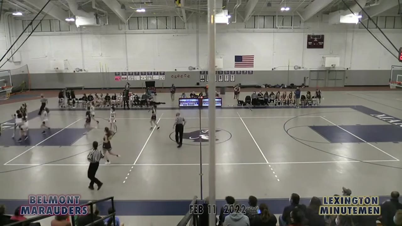 BHS Varsity Girls Basketball: Marauders vs Lexington 02/11/22