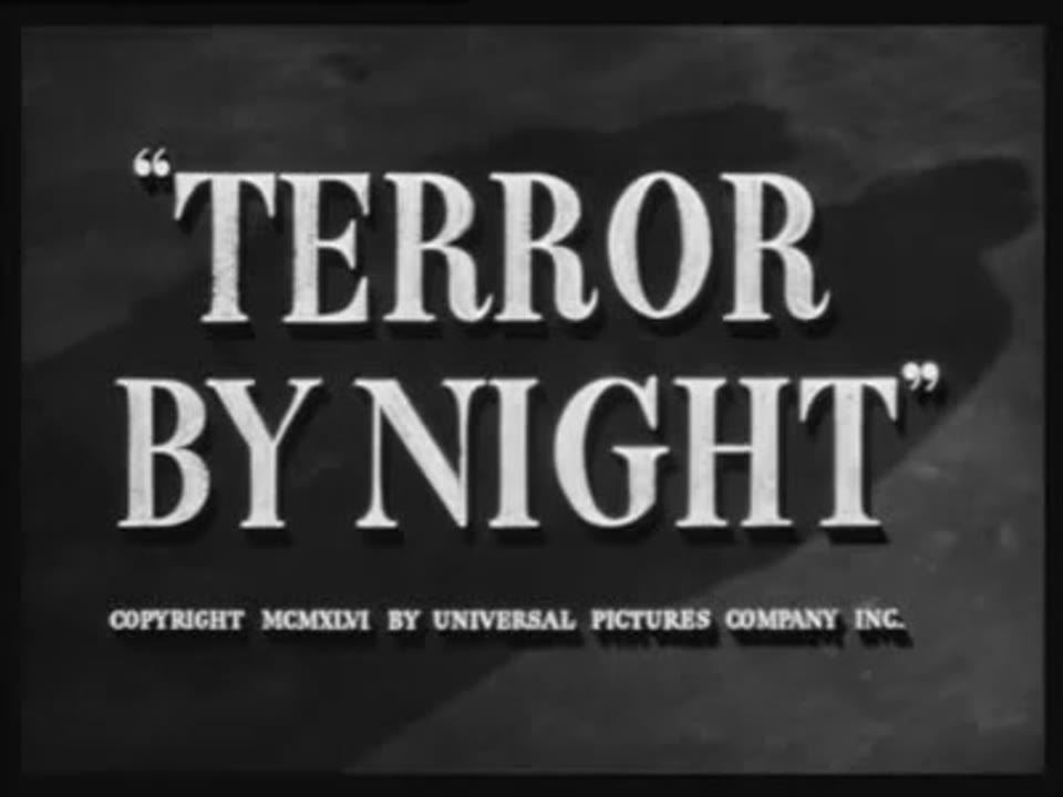 Terror By Night