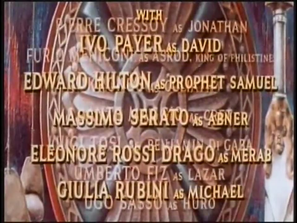 David and Goliath (1960)