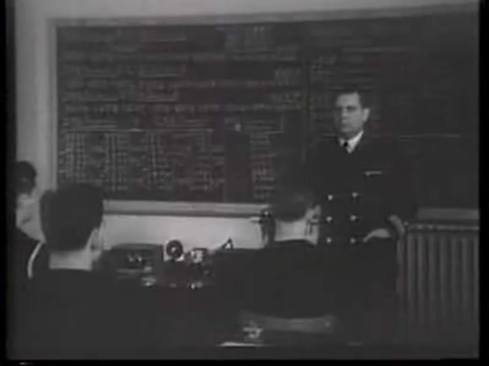 Big Da-Dit-Da Class Graduated At New Naval Radio School (exclusive), 1941/03/06