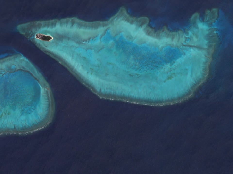 Chlorophyll Concentration Shows Oceanographic Patterns in Great Barrier Reef