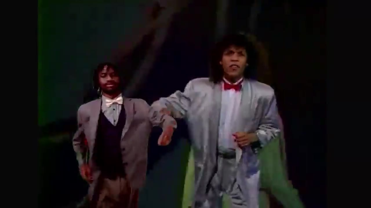 Daldameht dances with twin brother Serge Delisle
