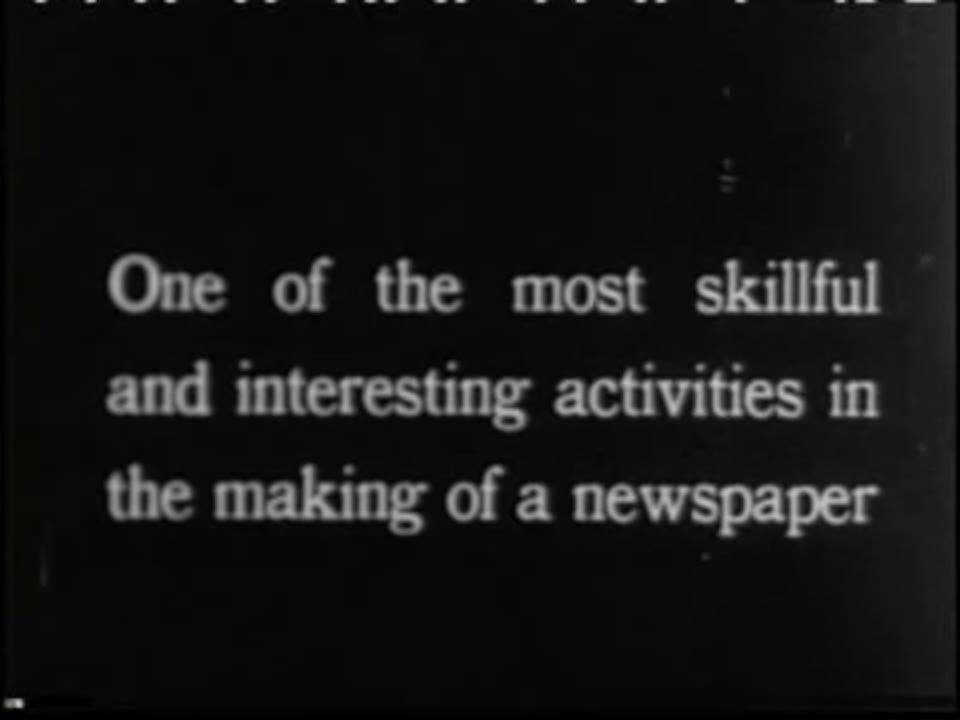 Making of a Newspaper